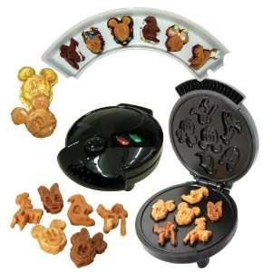  Disney Mickey &Gang 5 in 1 Tasty Baker Waffle Maker,Bakes 