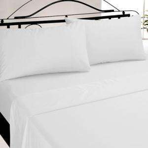LOT of 24 NEW WHITE HOTEL PILLOW CASES COVERS T 180  