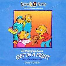 The Berenstain Bears Get in a Fight PC CD learning interactive 