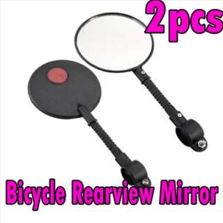 pcs Bike Bicycle Handlebar Flexible mirror Rearview  