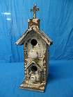 Vintage, Church Birdhouse, Antique look, reclaimed barnwood, two story