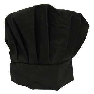 Kitchen Cooking Chef Costume Black Chef Hat Adjustable  
