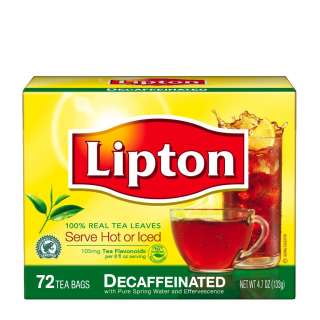 Lipton Black Tea   cup family or gallon size, Hot, Iced  