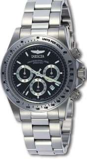 Invicta Speedway Professional Chronograph Black Dial Mens Watch 9223 