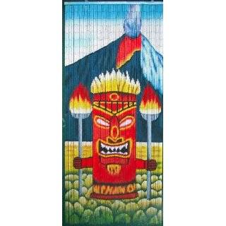 Tiki Idol Volcano Beaded Curtain 125 Strands (+hanging hardware)