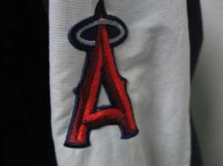 Mens MLB Single A Rancho Cucamonga QUAKES Sewn Anaheim Angels Pullover 