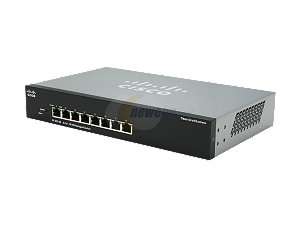      Cisco SF300 08 (SRW208 K9 NA) 8 port 10/100 Managed Switch