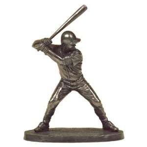  Baseball Home Run Hitter Bronze Art Sculpture
