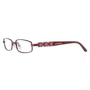  BCBG GIANNA Eyeglasses Aubergine Frame Size 54 16 135 