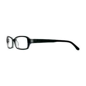  BCBG LUCIANA Eyeglasses Black Laminate Frame Size 49 16 