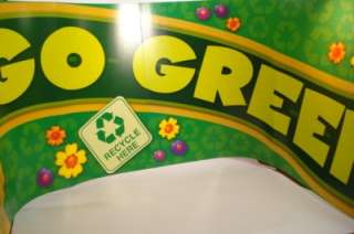 GO GREEN RECYCLE Bulletin Board BANNER Teacher Supplies  