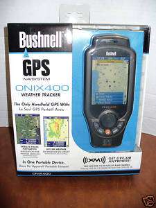 Bushnell Onix400 GPS XM Receiver  