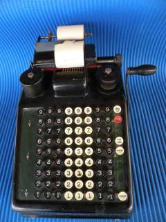   Antique Burroughs Adding Machine Calculator From the1930s L@@K