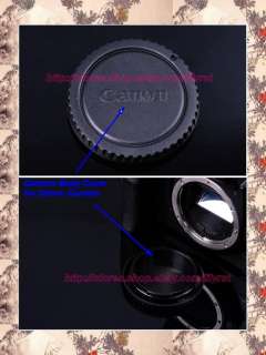 Camera body cover ✚ rear lens cap for Canon eos 550D 7D 500D 60D 1Ds 