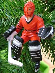 New Ice Hockey Goalie Player Equipment Christmas Ornament  