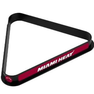  Miami Heat NBA Billiard Ball Rack 