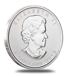   2012 Silver Canadian Moose (x2), 1 Ounce .9999 Silver Each, 2 COINS