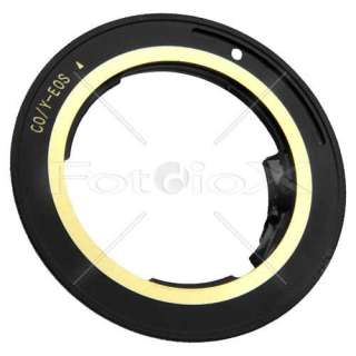 Fotodiox Contax Lens Canon EOS Adapter Pro w/ Focus  