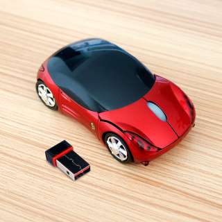 4G USB Car Wireless Mouse 1600dpi Optical For Laptop PC USB Nano 