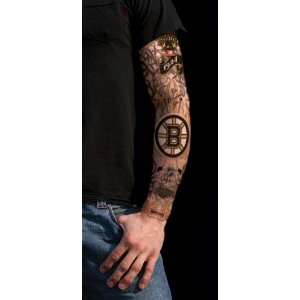  Fan Ink Boston Bruins Tattoo Sleeve