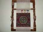 FLOWRAL GENUINE WOODEN HAND MADE RUG LOOM HAND KNOTTED items in 