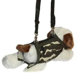 New Black Camouflage Sling Carrier Pet Dog Bag Pouch Multipurpose 4 