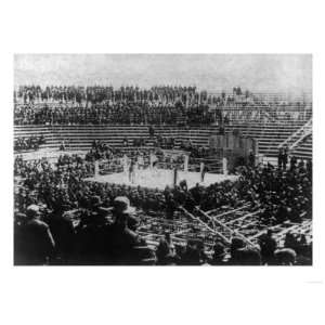  Fitzsimmons Defeats Corbett for Boxing Title Photograph 