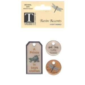  3d Resin Tag Stix Boys World Patio, Lawn & Garden