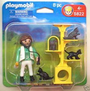 Playmobil 5822 Cat Tree with Kittens and Vet New  