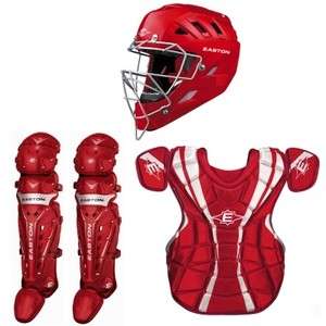 Easton Red/Silver Surge Adult Catchers Set  