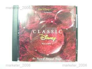 WALT DISNEY CLASSIC DISNEY SOUNDTRACKS 3 CD BOX SET NEW  