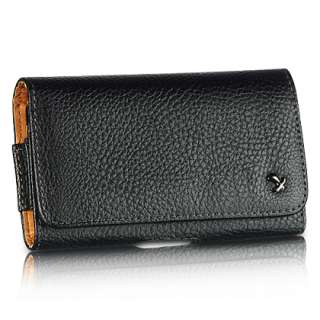 ADD A CELL PHONE HORIZONTAL POUCH BELT LEATHER CASE***  