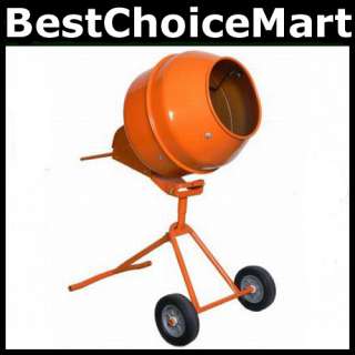 CUBIC FOOT CEMENT MIXER (ELECTRIC MOTOR)  
