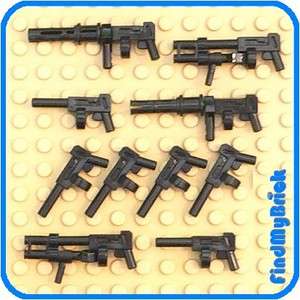 Lego 10 Automatic Round Magazine Tommy Guns (Set C) NEW  