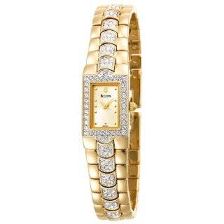 Bulova Womens 98T89 Crystal Watch
