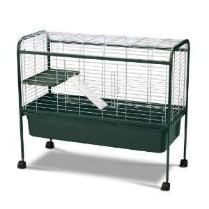   Super Pet Welcome Home Rabbit Hutch, Large, Green