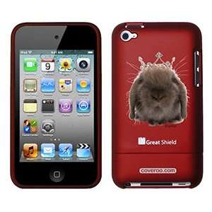  Rabbit crown dark on iPod Touch 4g Greatshield Case 