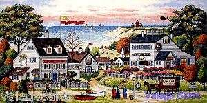 Dimensions Gold Counted Cross Stitch kit Charles Wysocki ~ COZY COVE 