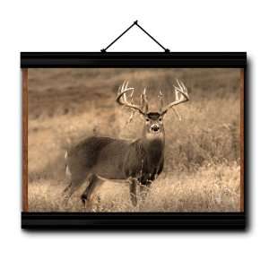  Whitetail Deer Canvas Wall Hanger