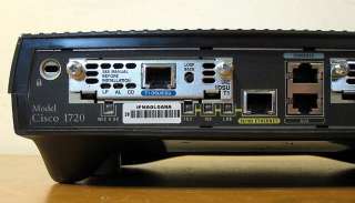 Cisco 1720 Series Router w/ WIC 1DSU T1 & power adapter 746320537382 