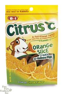 in 1 Citrus C Orange Slice Treats for Guinea Pigs (2  