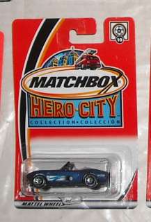2002 MATCHBOX HERO CITY BMW Z8 #10 diecast MOC oss  