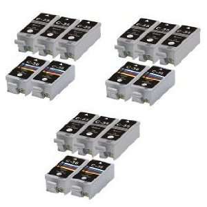  D@J Canon Pixma iP100 Compatible Set of 15 Ink Cartridges 