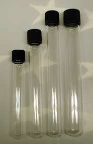   is for 25 clear screw cap test tubes 13 x 100 mm 9 ml brand new