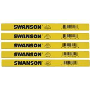  Swanson CP700 Carpenter Pencils Hi Viz Yellow Finish   5 