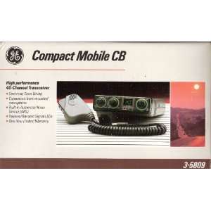  GE Compact Mobile CB Radio Automotive