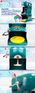 NEW ELECTRIC SNOW CONE MACHINE ICE SHAVER SHAVED ICE  