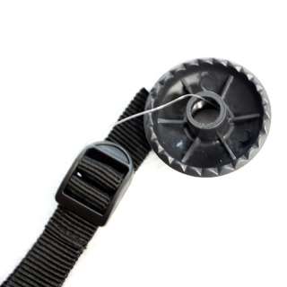   Outdoor Black Alpenstock Retractable Walking Stick Shock Compass Fold