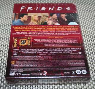 Friends   The Complete Tenth Season 4DVDS set New DVD  
