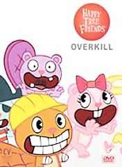 Happy Tree Friends   Overkill Box Set DVD, 2005, 3 Disc Set 